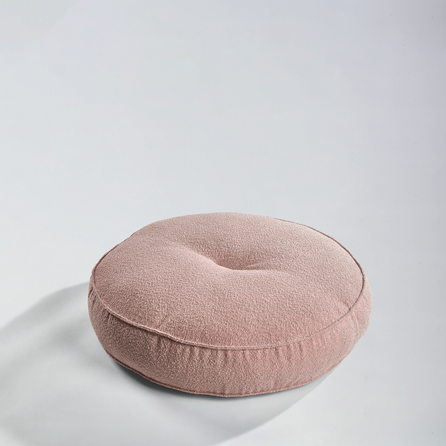 Buciano Hundekissen Juma aus Bouclé in Rosa Orthopädisch