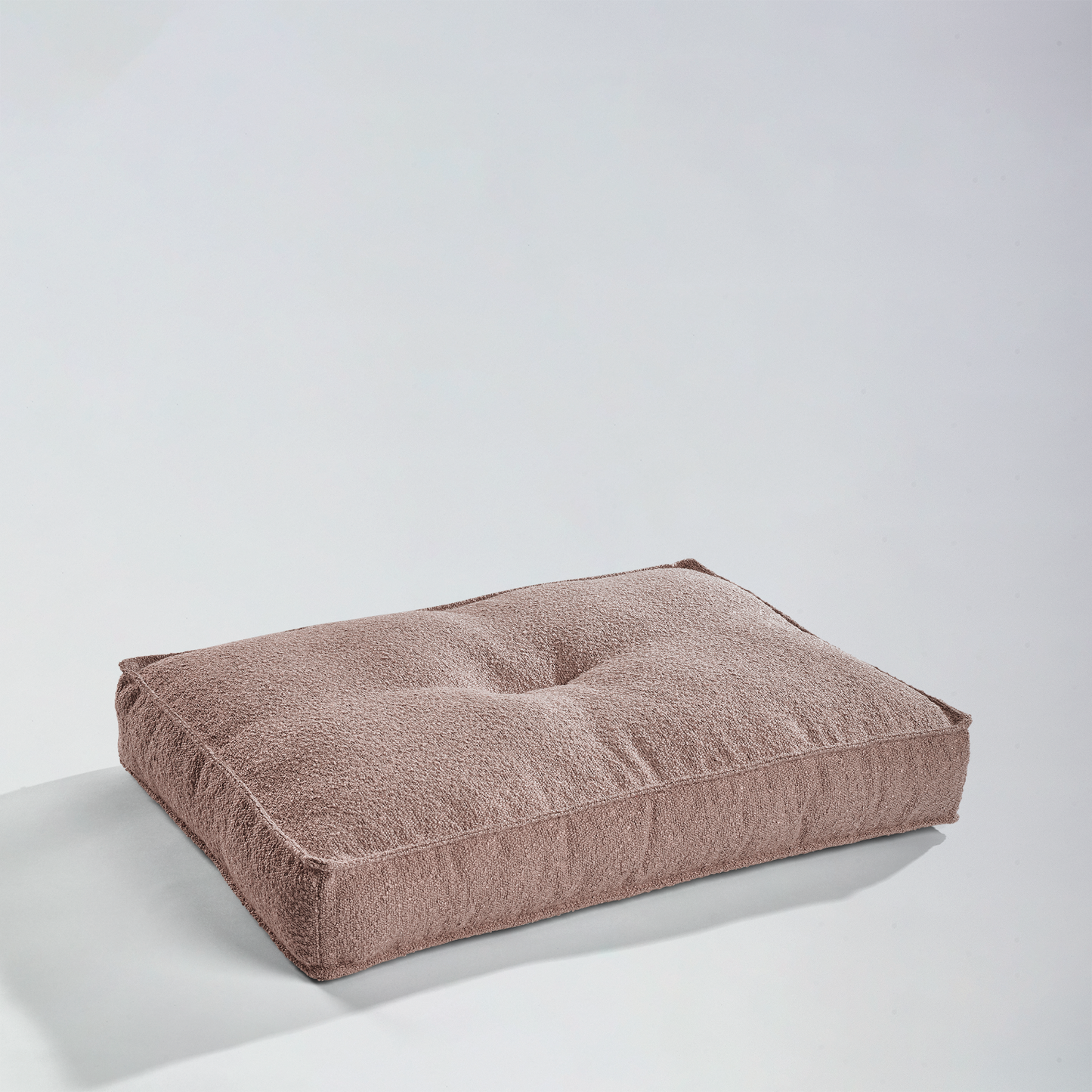 Buciano Hundekissen Faye aus Bouclé in Rosa
