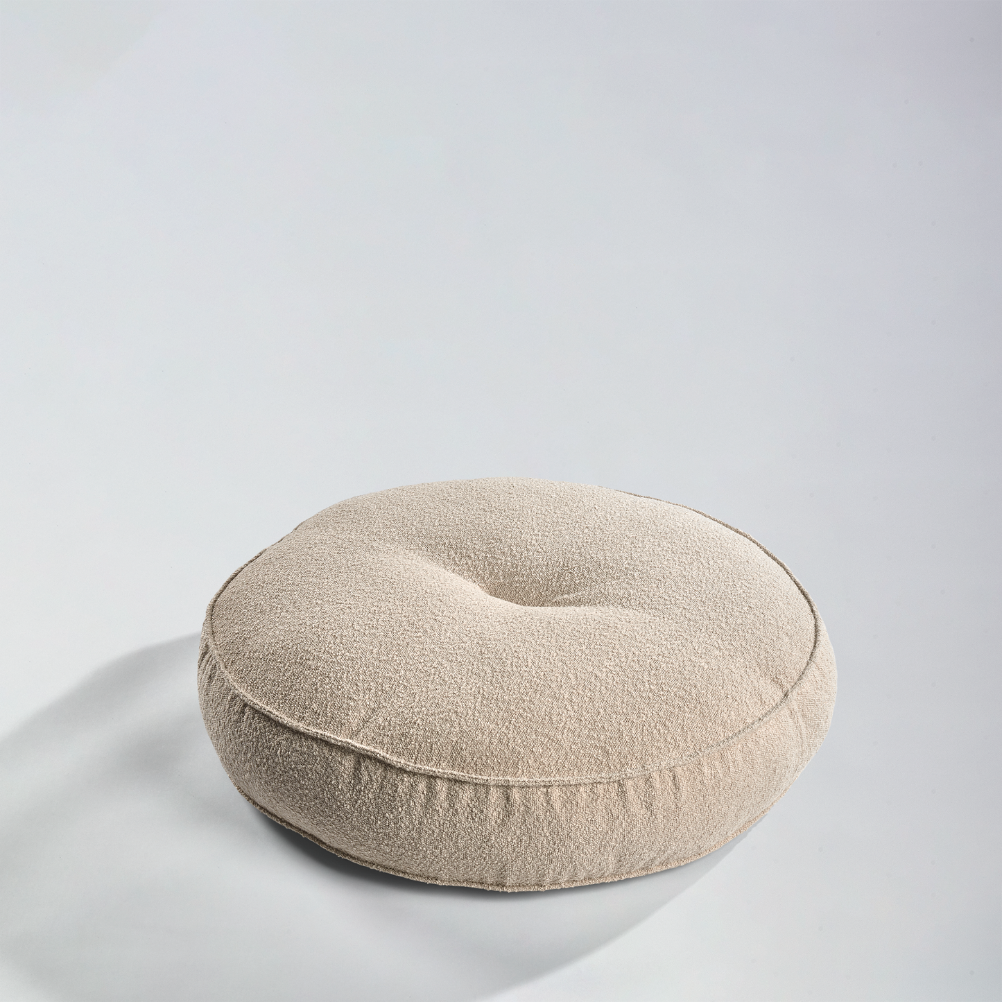Buciano Hundekissen Juma aus Bouclé in Sand Orthopädisch