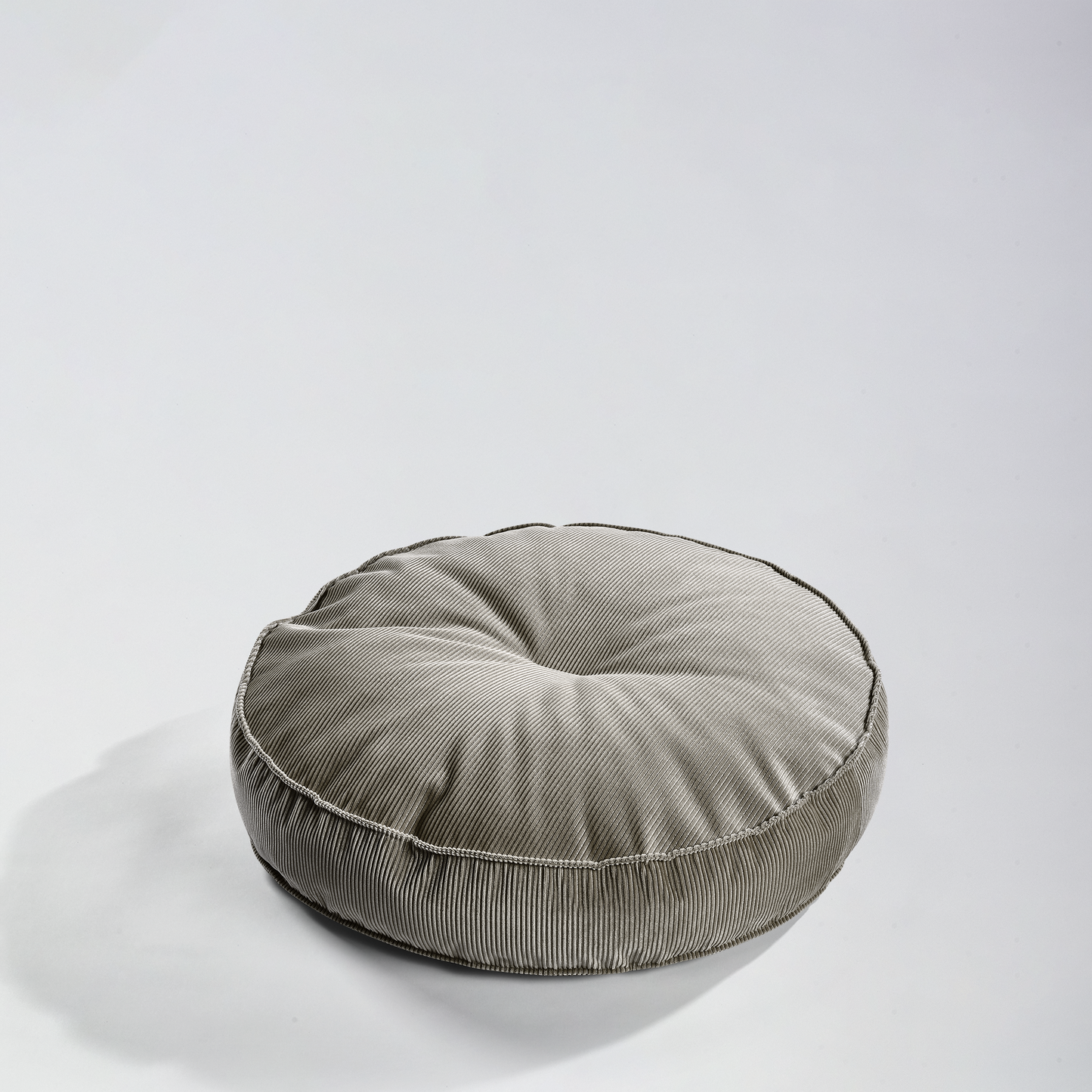 Orthopädisches Design Cord Hundekissen Mira von Buciano in Grau