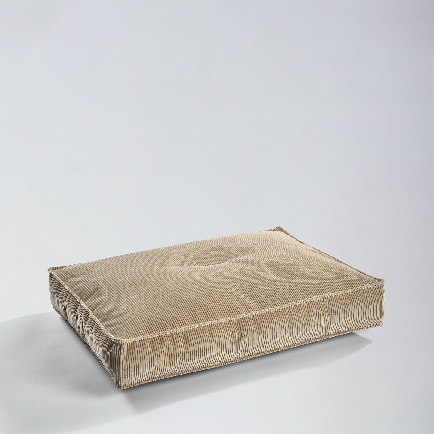 Orthopädisches Design Cord Hundekissen Leia von Buciano in Beige